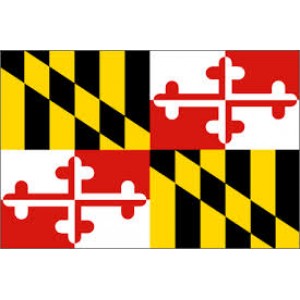 3'x5' Maryland State Flag Nylon